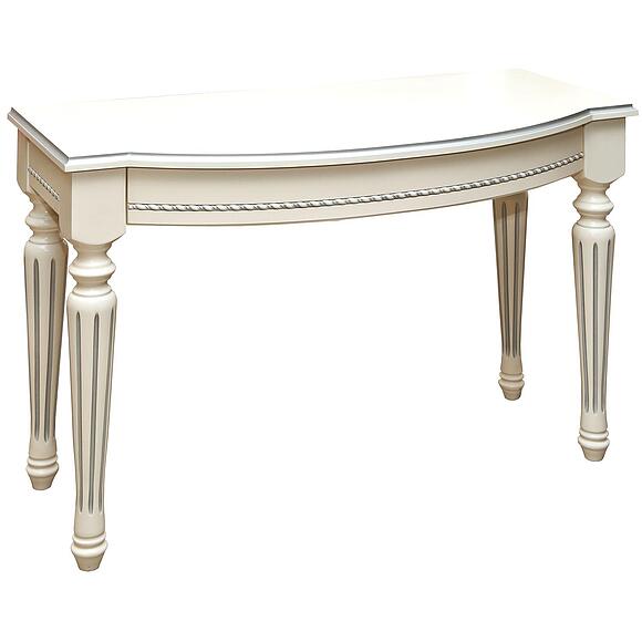 Стол туалетный «Валенсия Классик» П3.0589.1.16, Материал: МДФ+шпон, Цвет: Античная темпера с серебром