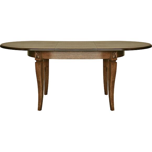 Стол «Верди» П4.487.4.02 (313.07), Материал: Массив (дуб), Цвет: Дуб рустикаль с патинированием