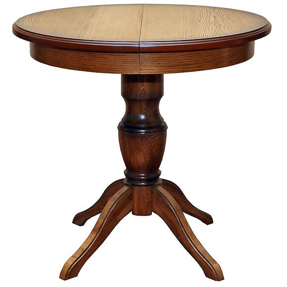 მაგიდა «ვერდი» პ4.487.4.04 (პ317.04), ადგილი: მასიური მუხა, ფერი: მუხის რუსტიკალი დაძველების ეფექტით