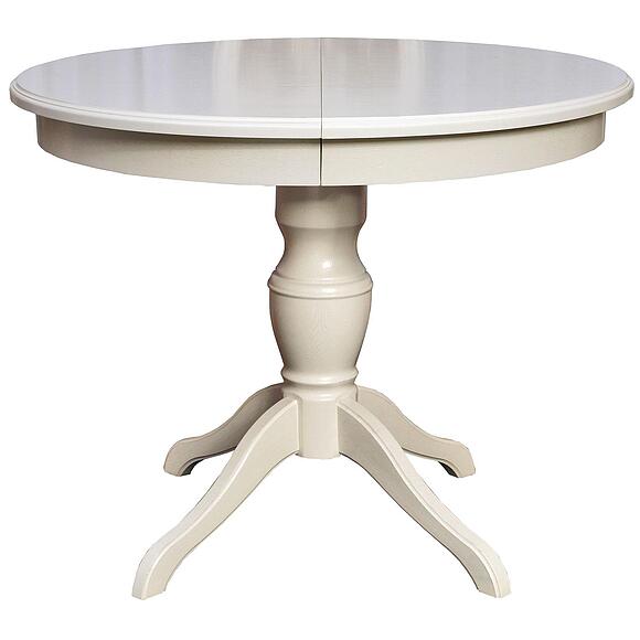 მაგიდა «ვერდი» პ4.487.4.03 (317.01), ადგილი: მასიური მუხა, ფერი: სპილოს ძვლის ფერი