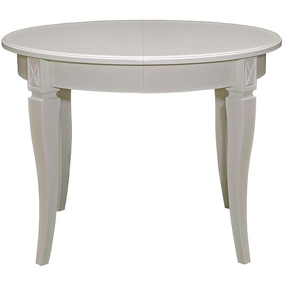 Стол обеденный «Верди» П4.487.4.09 (П323.09), Материал: Массив (дуб), Цвет: Слоновая кость