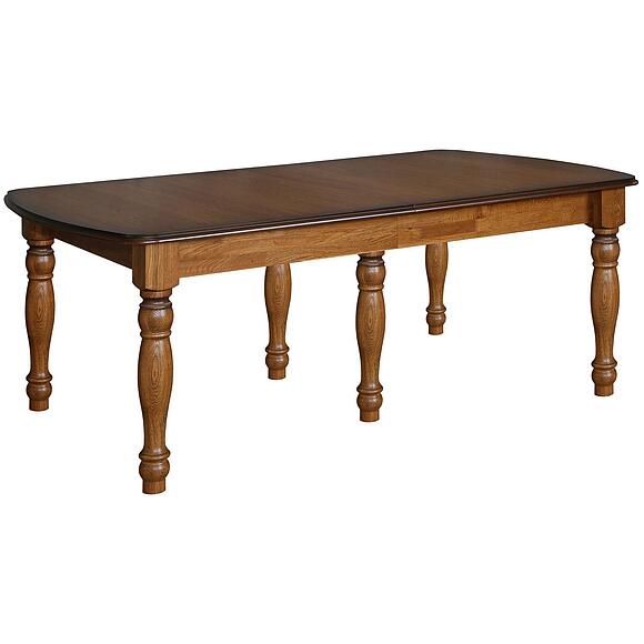 სასადილო მაგიდა «ვერდი კლასიკი» პ3.0487.4.38, ადგილი: მასიური მუხა, ფერი: მუხის რუსტიკალი დაძველების ეფექტით