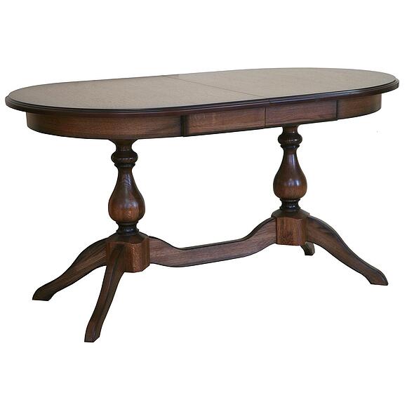 Стол обеденный «Верди» П4.487.4.16 (П106.16), Материал: Массив (дуб), Цвет: Дуб рустикаль с патинированием