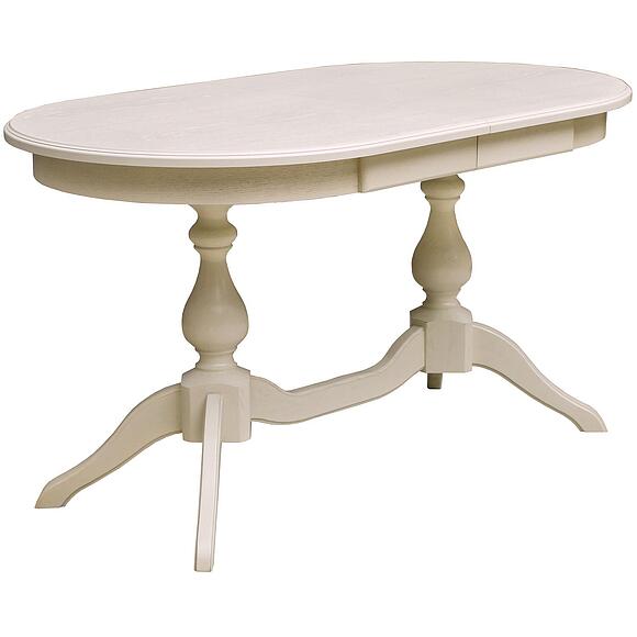 Стол обеденный «Верди» П4.487.4.16 (П106.16), Материал: Массив (дуб), Цвет: Слоновая кость