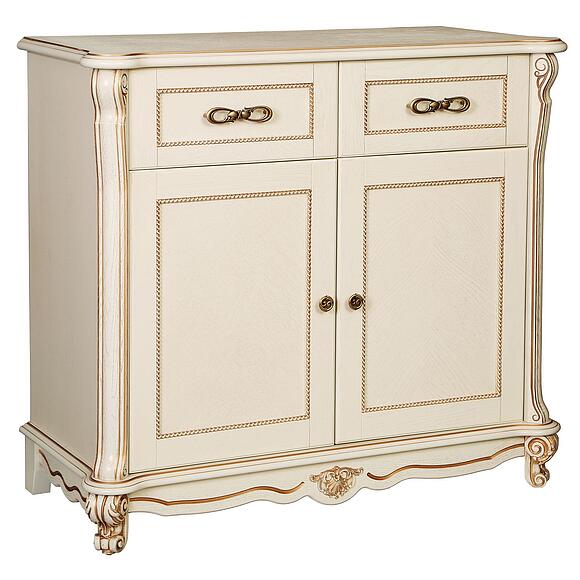 Тумба «Алези» П1.350.0.18 (П350.18), Материал: Массив (дуб), Цвет: Слоновая кость с золочением (tumba_alezi_2_p350_18_slon_kost.jpg) Тумба «Алези» П1.350.0.18 (П350.18), Материал: Массив (дуб), Цвет: Слоновая кость с золочением