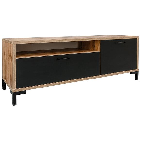 ტუმბო «ბლექვუდ ლოფტი» პ3.0556.0.03, ადგილი: ლდსპ, ფერი: მუხის ვოტანი + შავი (tumba_blekwod_p556_035cc807b1434b9-1.jpg) ტუმბო «ბლექვუდ ლოფტი» პ3.0556.0.03, ადგილი: ლდსპ, ფერი: მუხის ვოტანი + შავი