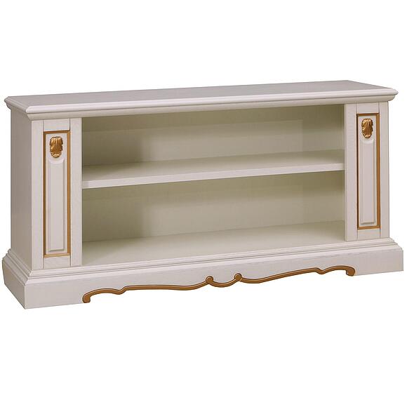 Тумба «Милана 7с» П4.265.0.07(265.07с), Цвет: Слоновая кость с золочением