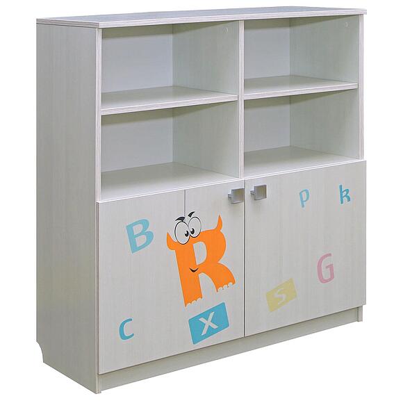 Тумба «Соната» П439.22Д15, Материал: ЛДСП, Цвет: Принт «Буквы» (tumba_sonata_p439_22_print-2.jpg) Тумба «Соната» П439.22Д15, Материал: ЛДСП, Цвет: Принт «Буквы»