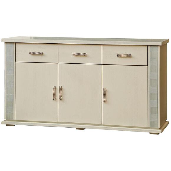 ტუმბო «ტუნისი» პ6.343.0.09 (343.09შ), ადგილი: მასიური მუხა, ფერი: სპილოსძვლისფერი ვერცხლით