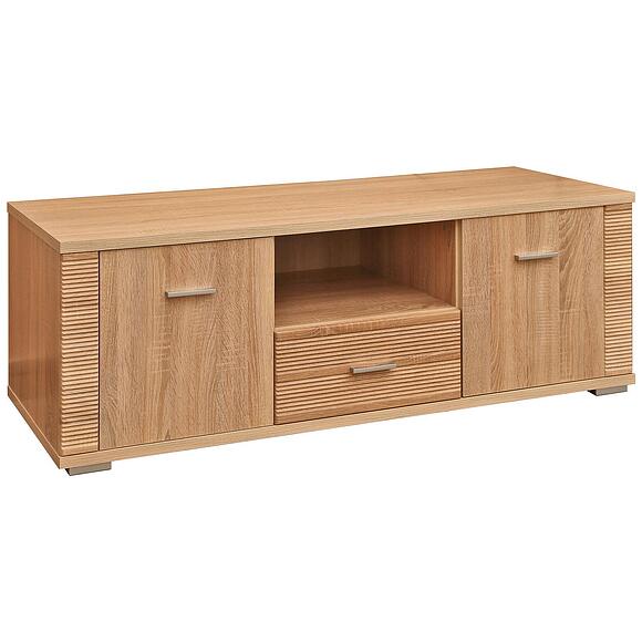 Тумба под ТВ «Гресс» П6.501.0.02 (П501.02), Материал: ЛДСП, Цвет: Дуб Сонома светлый