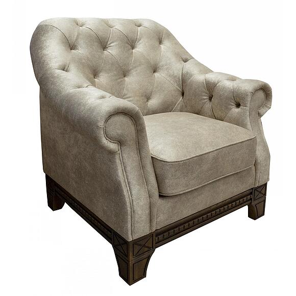 Кресло «Верди» (12) - промо, ადგილი: ნაჭერი, ტყავის ჯგუფი: 20 ჯგუფი