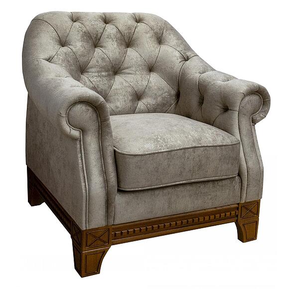 Кресло «Верди» (12) - промо, ადგილი: ნაჭერი, ტყავის ჯგუფი: 19 ჯგუფი