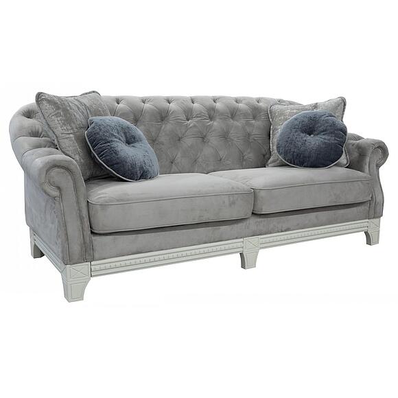 3-х местный диван «Верди» (3м) - промо, ადგილი: ნაჭერი, ტყავის ჯგუფი: 24 ჯგუფი