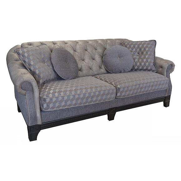 3-ადგილიანი დივანი «ვერდი Royal» (3მ), ადგილი: ნაჭერი, ტყავის ჯგუფი: 20 ჯგუფი