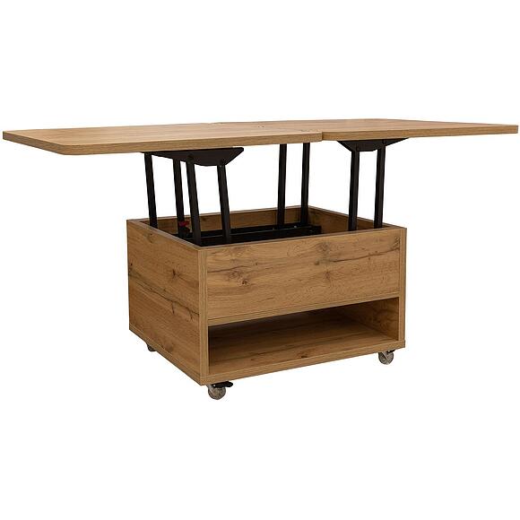 Стол журнальный «Плато» П3.403.0.22(П403.02-2), Материал: ЛДСП, Цвет: Дуб Вотан (Stol_Trasformer_P403-02-2_dybvotan.jpg) Стол журнальный «Плато» П3.403.0.22(П403.02-2), Материал: ЛДСП, Цвет: Дуб Вотан