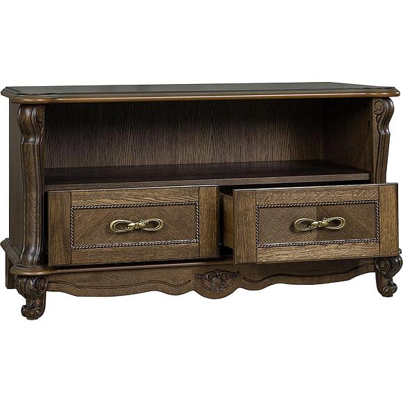 Тумба «Алези» П1.350.0.17 (П350.17), Материал: Массив (дуб), Цвет: Табак (Tymba_Alezi_Tv3_P350-17_tabak-.jpg) Тумба «Алези» П1.350.0.17 (П350.17), Материал: Массив (дуб), Цвет: Табак