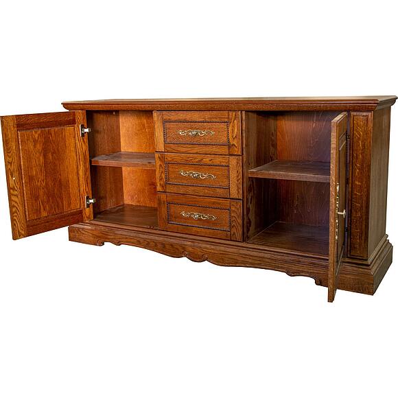 Тумба «Милана 3» П4.265.2.18(396.18), Материал: Массив (дуб), Цвет: Черешня