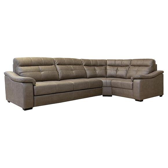 კუთხის დივანი «ბარსელონა 2» (3მლ/რ901რ/ლ), ადგილი: ნაჭერი, ტყავის ჯგუფი: 23 ჯგუფი