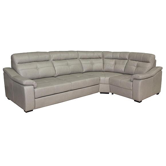 კუთხის დივანი «ბარსელონა 2» (3მლ/რ901რ/ლ), ადგილი: ნატურალური ტყავი, ტყავის ჯგუფი: 150 ჯგუფი