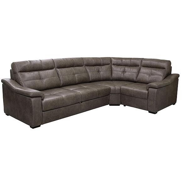 კუთხის დივანი «ბარსელონა 2» (3მლ/რ901რ/ლ), ადგილი: ნატურალური ტყავი, ტყავის ჯგუფი: 150 ჯგუფი