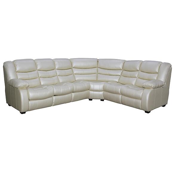 Угловой диван «Манчестер 1» (3мL/R902R/L), Материал: Натуральная кожа, Группа ткани: 140 группа