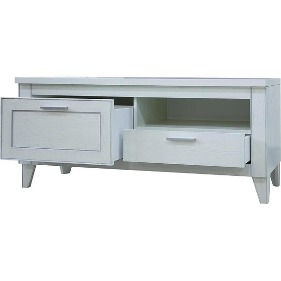 Тумба «Амадей» П6.635.0.02 (П635.02), Материал: Массив (дуб), Цвет: Слоновая кость с серебром (Tymba_Amadei_P635-02_slon_kost_s_serebrom__.jpg) Тумба «Амадей» П6.635.0.02 (П635.02), Материал: Массив (дуб), Цвет: Слоновая кость с серебром