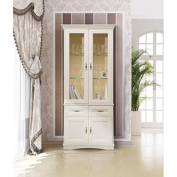 Шкаф 2д «Турин» П7.036.0.10 (П036.10), Материал: ЛДСП+МДФ, Цвет: Сосна карелия