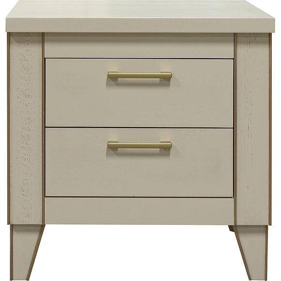 Тумба прикроватная «Амадей» П6.635.1.04, Материал: Массив (дуб), Цвет: Античная темпера с золочением