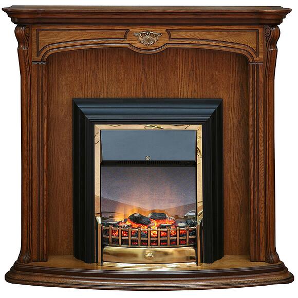 Портал для камина «Алези» П1.350.0.04 (П350.04), Цвет: Античная бронза