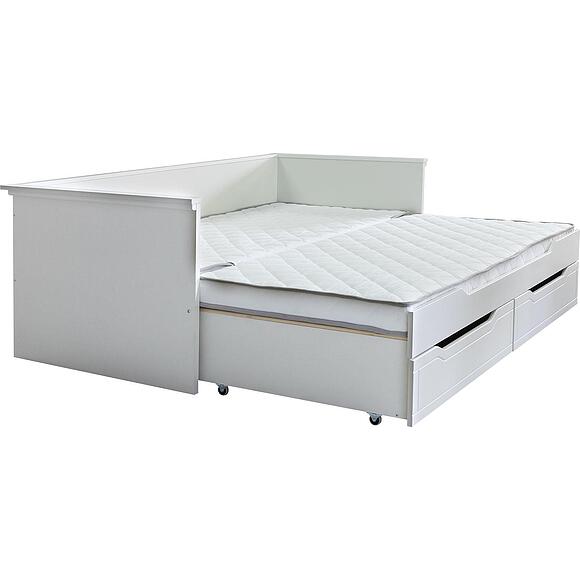 საწოლი «ლინელი» პ6.934.5.01, ადგილი: ლდსპ, ფერი: თეთრი, ზომა: 2114×1007×763