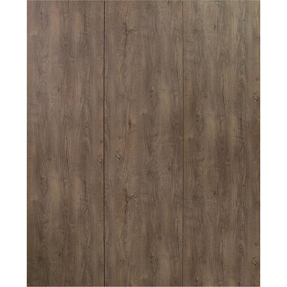 ტანსაცმლის კარადა 3დ «დენვერი» პ6.639.1.01, ადგილი: ლდსპ, ფერი: კანზას მუხა + კაპუჩინო