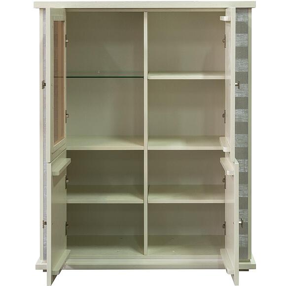 კომბინირებული ტუმბო «ტუნისი» პ6.343.0.23 (პ343.23/1შ), ფერი: სპილოსძვლისფერი ვერცხლით