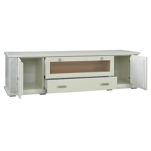 ტვ ტუმბო «ტუნისი» პ6.343.0.02(343.02შ), ადგილი: მდფ+შპონი, ფერი: სპილოსძვლისფერი ვერცხლით