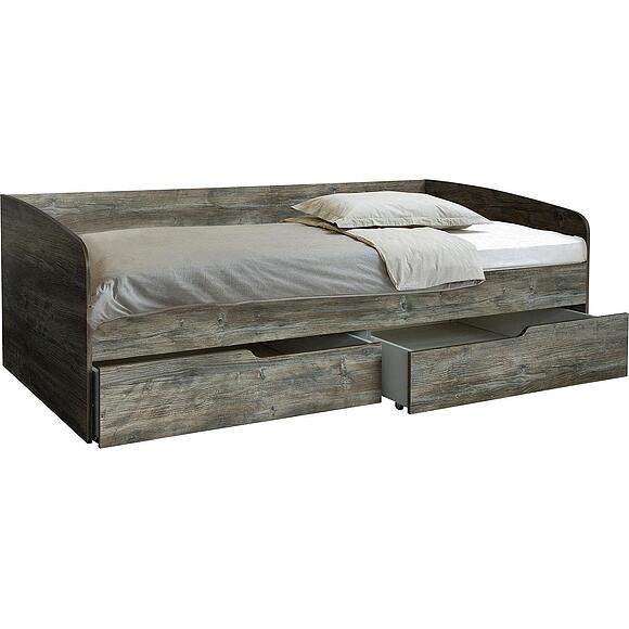 საწოლი 1-09 «ირვინგი» ბმ2.748.1.40, ადგილი: ლდსპ, ფერი: ფიჭვი ჯეკსონი, საძილე ადგილი: 2000x900 мм, ზომა: 2040×942×634