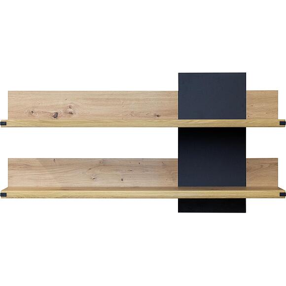 ჩამოსაკიდი თარო «გენუა» პ3.586.0.42, ადგილი: ლდსპ, ფერი: ნატურალური მუხა+ონტარიოს მუხა+ანტრაციტი