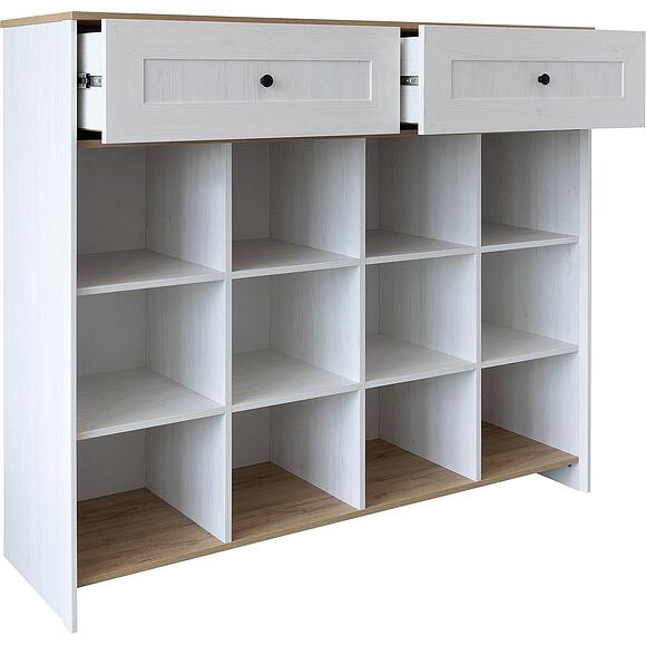 სტელაჟი «პარმა» პ7.050.0.61, ადგილი: ლდსპ, ფერი: ფიჭვი რანდერსი + მოოქროვილი მუხა კანტრი