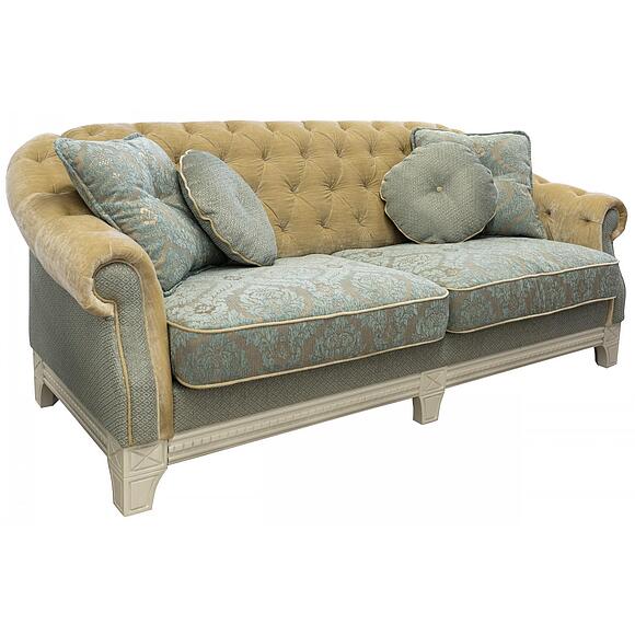 3-ადგილიანი დივანი «ვერდი Royal» (3მ), ადგილი: ნაჭერი, ტყავის ჯგუფი: 21 ჯგუფი