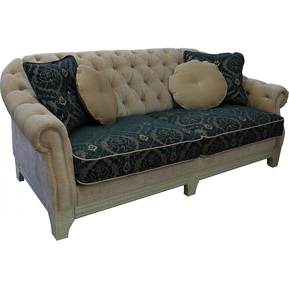 3-ადგილიანი დივანი «ვერდი Royal» (3მ), ადგილი: ნაჭერი, ტყავის ჯგუფი: 21 ჯგუფი