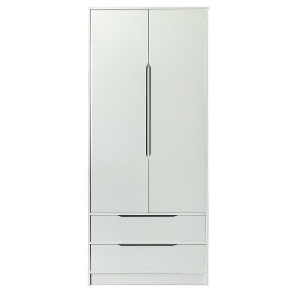 ტანსაცმლის კარადა 2დ «ლინელი» პ6.934.1.01, ადგილი: ლდსპ, ფერი: თეთრი