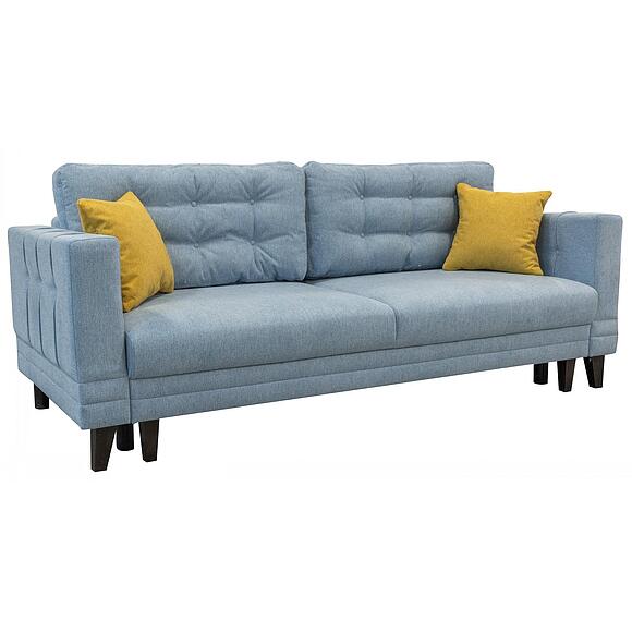 3-ადგილიანი დივანი «ბარნი 1» (3მ), ადგილი: ნაჭერი, ტყავის ჯგუფი: 19 ჯგუფი