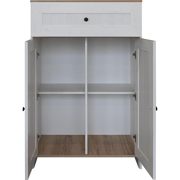 კომოდი «პარმა» პ7.050.0.32, ადგილი: ლდსპ, ფერი: ფიჭვი რანდერსი + მოოქროვილი მუხა კანტრი