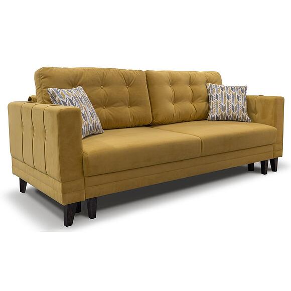 3-ადგილიანი დივანი «ბარნი 1» (3მ), ადგილი: ნაჭერი, ტყავის ჯგუფი: 18 ჯგუფი