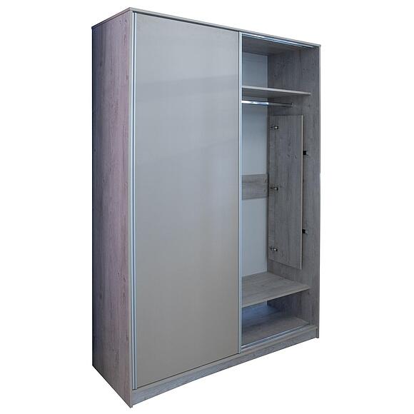 კარადა-კუპე 2დ «მოკკო» პ7.053.1.101, ადგილი: ლდსპ, ფერი: კაპუჩინო + მონტერეის მუხა