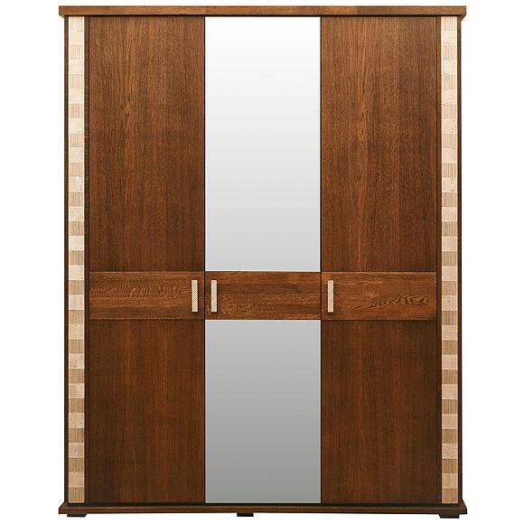 ტანსაცმლის კარადა «ტუნისი» პ6.343.1.01-01 (П344.01), ადგილი: დსპ+შპონი, ფერი: ვენგე+ოქრო