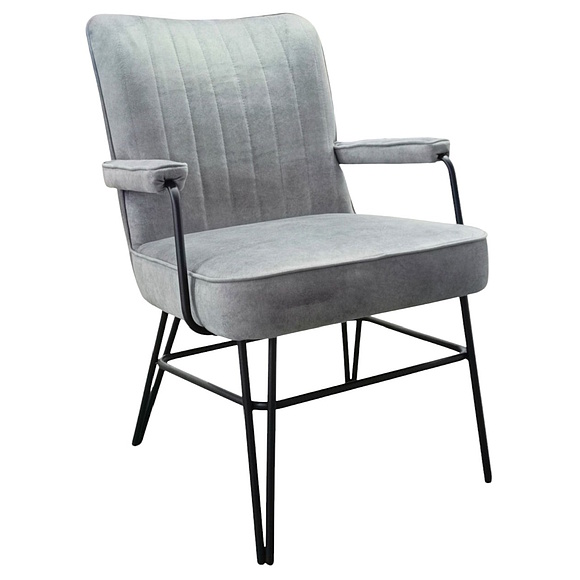 სავარძელი «ლიასე» (12ა), ადგილი: ნაჭერი, ტყავის ჯგუფი: 19 ჯგუფი