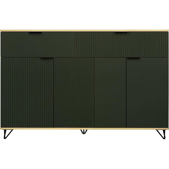 Тумба «Рокси» П6.948.0.04, Материал: ЛДСП, Цвет: Грин Софт+Дуб Кантри золотой (6T3A3266.jpg) Тумба «Рокси» П6.948.0.04, Материал: ЛДСП, Цвет: Грин Софт+Дуб Кантри золотой