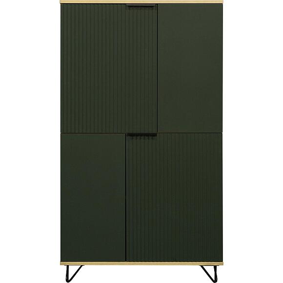 Шкаф «Рокси» П6.948.0.03, Материал: ЛДСП, Цвет: Грин Софт+Дуб Кантри золотой (6T3A3171.jpg) Шкаф «Рокси» П6.948.0.03, Материал: ЛДСП, Цвет: Грин Софт+Дуб Кантри золотой