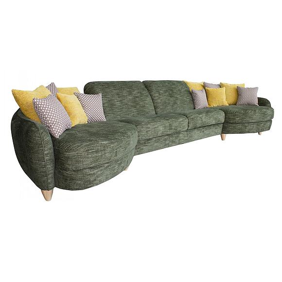 Угловой диван «Бали» (4L/R.30М.4R/L), Материал: Ткань, Группа ткани: 20 группа