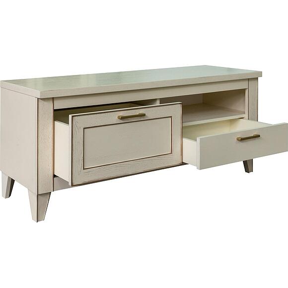 Тумба «Амадей» П6.635.0.02 (П635.02), Материал: Массив (дуб), Цвет: Античная темпера с золочением (Tumba_TV_Amadei_P635-02_antichnaya_tempera_s_zolocheniem_.jpg) Тумба «Амадей» П6.635.0.02 (П635.02), Материал: Массив (дуб), Цвет: Античная темпера с золочением