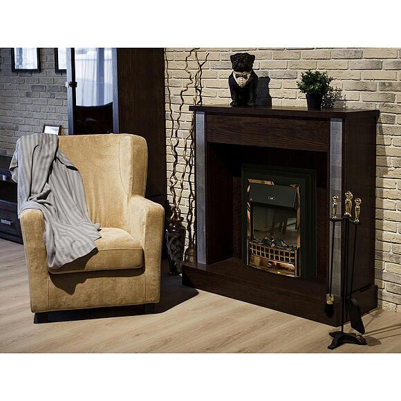 Портал для камина «Тунис» П6.343.0.05 (П343.05Ш), Цвет: Венге с серебром